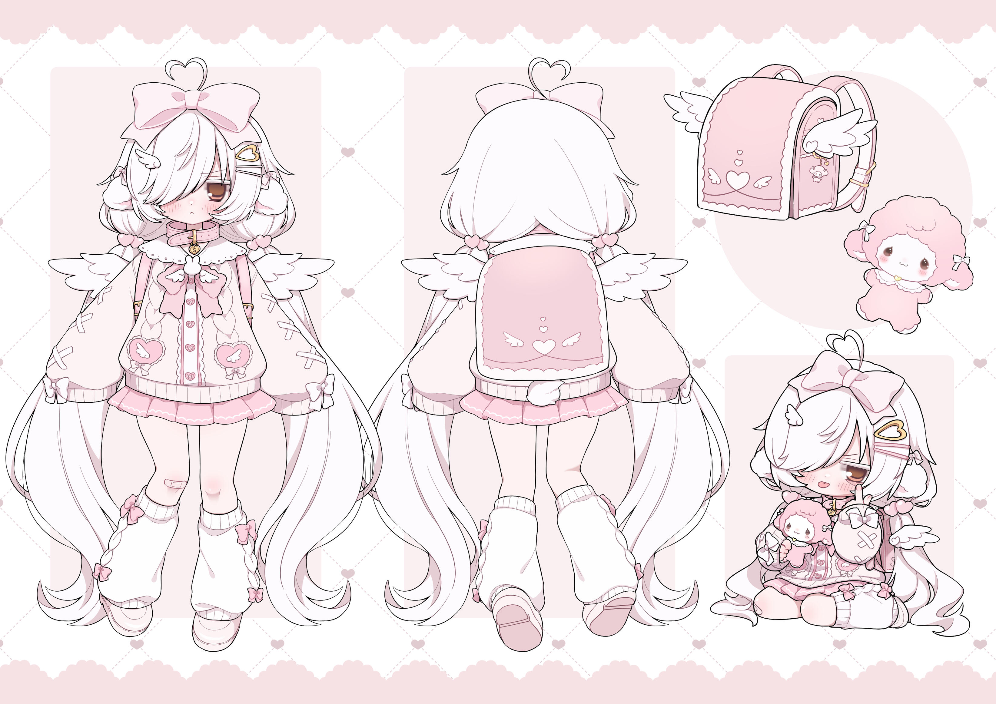 ˚₊‧꒰ა Schoolgirl Reference Sheet ໒꒱ ‧₊˚